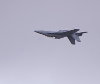 F18 Superhornet inverted - Jet